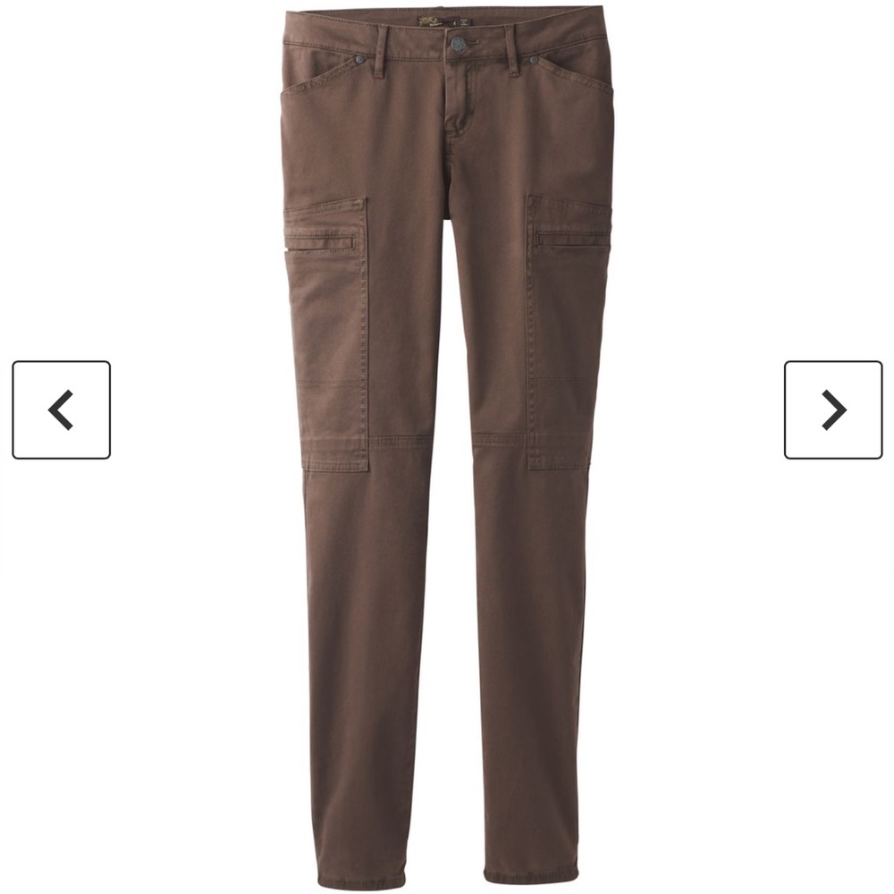 prAna Louisa Skinny Leg Pant Brown size 8